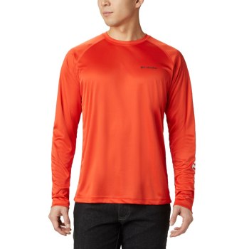 Columbia Muške Majice S Kapuljačom - Fork Stream Long Sleeve Bijele | HZYT-51629